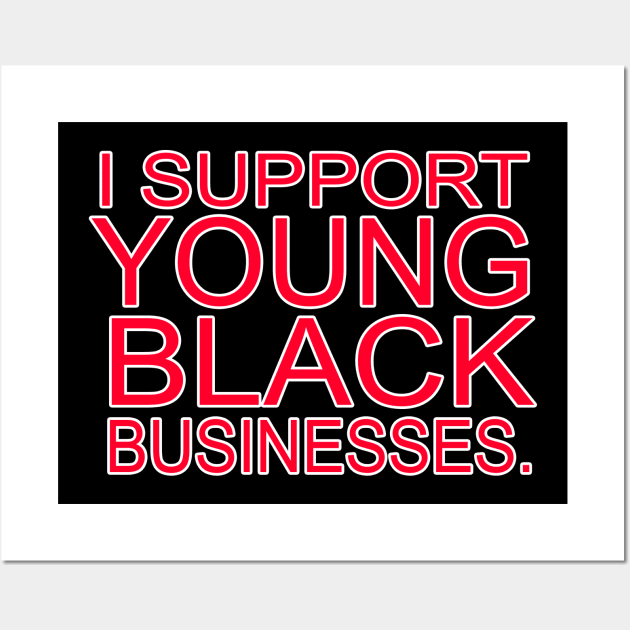 Black Business Wall Art by IronLung Designs